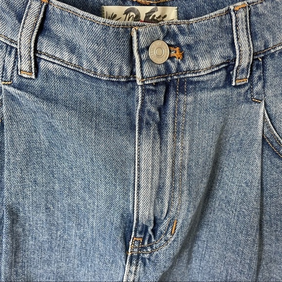 FREE PEOPLE Cosmico Denim Mini Skirt - Picture 7 of 7